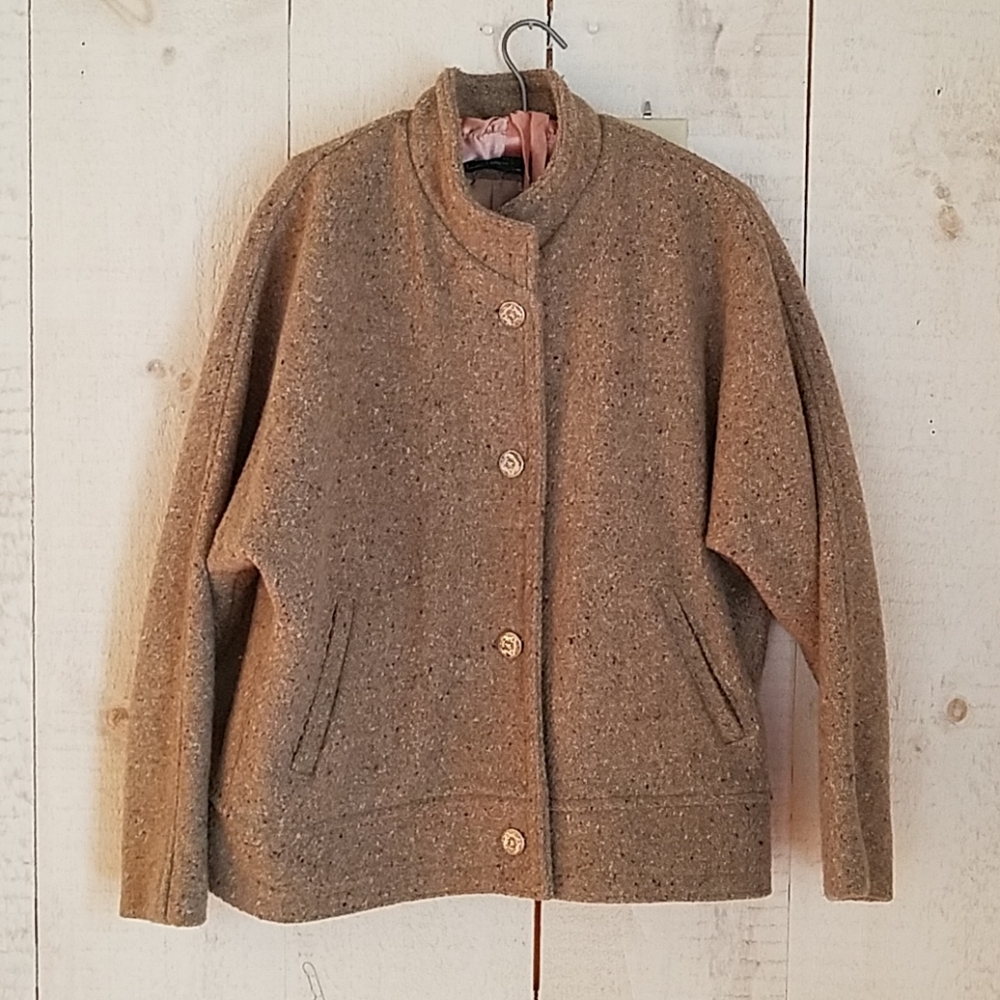 *VINTAGE* *HANDMADE* Vermont Wool Jacket